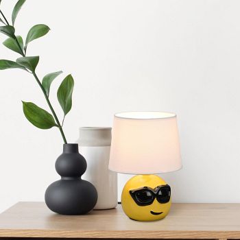 Coolio Yellow and Cream Table lamp R51201001
