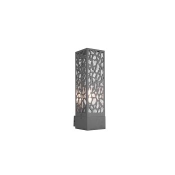 Cooper IP44 Anthracite Outdoor Wall Light 207360142