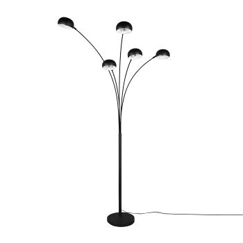 Dito Matt Black 5 Light Floor Lamp R46155032