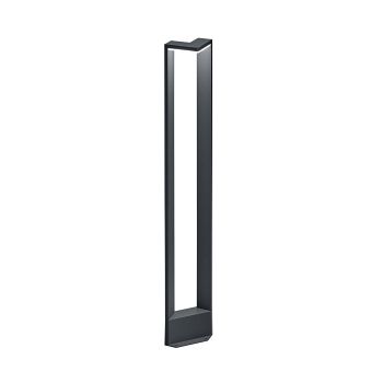 Ganges IP54 LED Anthracite Outdoor Post Lamp 421760142