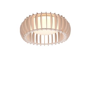 Monte White And Natural Wood LED Small Ceiling Fitting R62171130