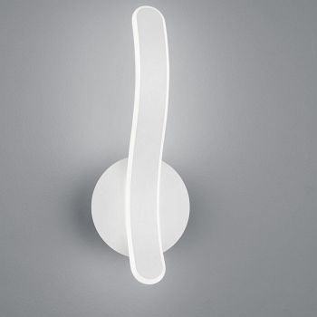 Parma LED Single Curved Wall Light
