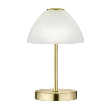 Queen Alabaster Glass LED Table Lamp