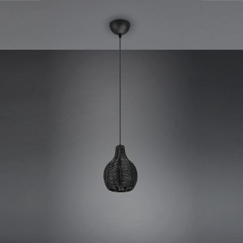Sprout Large Rattan Single Pendant Fitting