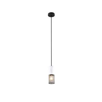 Tosh Black And White Single Ceiling Pendant 304300134