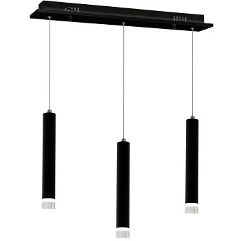 Carbon Black LED Triple Ceiling Pendant ML183