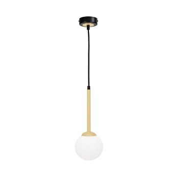Parma Single Black and Gold Ceiling Pendant MLP4820