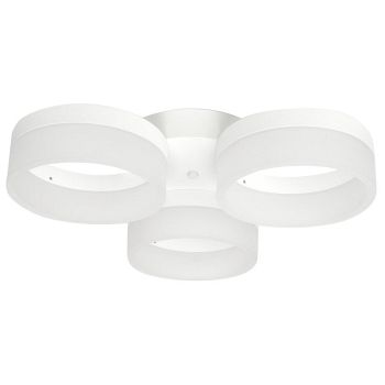 Ring White LED Flush Ceiling Fitting ML166