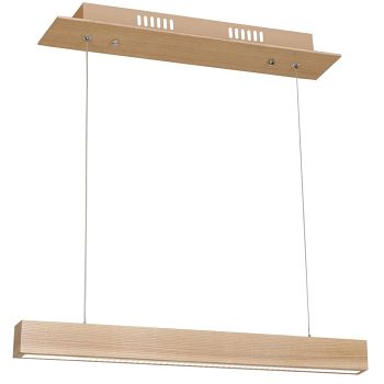 Timber Natural Wood 600mm LED Ceiling Pendant MLP567