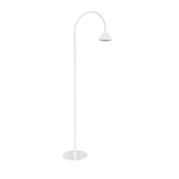 Ding LED White Floor Lamp DE-0272-BLA