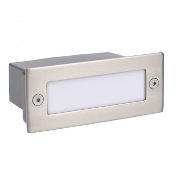 Stair Stainless Steel LED IP54 Outdoor Recessed Wall Fitting PX-0122-INO