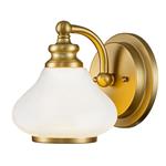 Ainsley Brushed Brass Bathroom IP44 Wall Light HK-AINSLEY1-BATH-BB