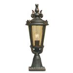 Baltimore Pedestal Lantern Bronze Finish BT3-M