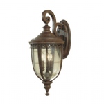 English Bridle Bronze Outdoor Wall Light IP44 FE-EB2-M-BRB
