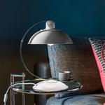 Franklin Grey and Chrome Table Lamp FRANKLIN-GREY