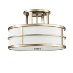 Fusion Painted Natural Brass Semi-Flush Fitting FE-FUSION-SF-PNBR