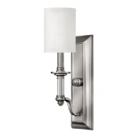 Sussex Brushed Nickel Wall Light HK-SUSSEX1