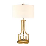 Lemuria Distressed Gold & Ivory Table Lamp GN-LEMURIA-TL