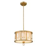 Lemuria Distressed Gold & Ivory Small Ceiling Pendant GN-LEMURIA-P-M