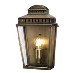 Outdoor IP44 Wall Light Aged Brass MANSION-HOUSE-BR