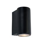 Outdoor LED IP44 Double Wall Light MANDAL-UD-BLK