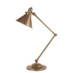 Provence Adjustable Brass Desk Lamp PV-TL-AB