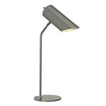 Quinto Dark Grey/Polished Nickel Desk Lamp QUINTO-TL-GPN