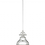 Emery Ceiling Silver Pendant Light QZ-EMERY-P-S-IS