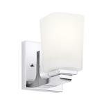 Roehm IP44 Polished Chrome Single Bathroom Wall Light KL-ROEHM1-PC