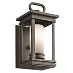 South Hope IP44 Small Bronze Wall Lantern KL-SOUTH-HOPE-S