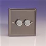 V-Pro Classic Low Load Double Dimmer Switch JRP252
