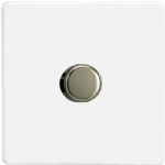 V-Pro Low Load Premium White Dimmer Switch JDQP401S
