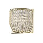 Bucklebury Wire Cage Crystal Single Wall Light