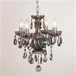 Rodeo 4 Light Chrome & Smoked Crystal Fitting CF211093/04/SMK