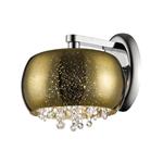 Cranbourne Crystal And Glass Single Wall Light