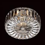 Seville Dual Chrome And Crystal Flush Ceiling Fitting CE09117/02/CH