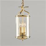 Winchester Polished Brass Traditional Lantern Pendant LG00029/PB