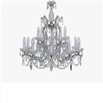 Marie Theresa 16 Light Chrome & Crystal Fitting CP00150/15+1/CH
