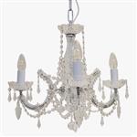 Marie Theresa Chrome & Crystal 3 Light Crystal Fitting CP00150/03/CH