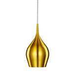 Vibrant Gold Single Pendant Light 6461-12GO