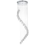 Sculptured Ice Stairwell Ceiling Pendant 6720-20-LED