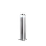 India Outdoor Satin Silver LED Post 7202-450