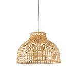 Bali Bamboo Dome-Shaped Ceiling Pendant 7396CW