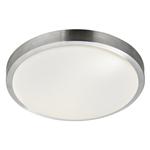 Zurich Bathroom Aluminium LED Flush Ceiling Light 6245-33-LED