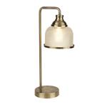 Bistro 2 Antique Brass Finished Table Lamp 1351-1AB