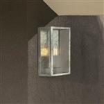 Box II Silver IP44 Rated Outdoor Wall Light 90151SI