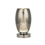 Cyclone LED Smoked Glass Table Lamp 97293-1SM