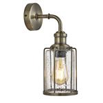 Pipes Antique Brass Wall Light 1261AB