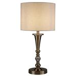 Oscar Drum LED Antique Brass Table Lamp 1011AB