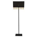 Fringe Black & Gold Floor Lamp 8729BK